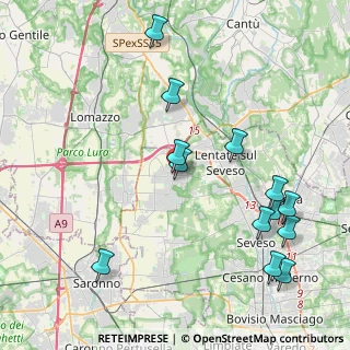 Mappa Via Conciliazione, 20824 Lazzate MB, Italia (4.71077)