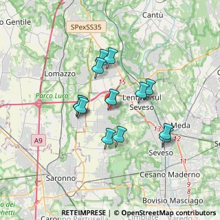 Mappa Via Conciliazione, 20824 Lazzate MB, Italia (2.94077)