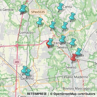 Mappa Via Conciliazione, 20824 Lazzate MB, Italia (4.90571)