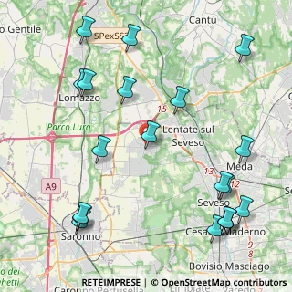 Mappa Via Conciliazione, 20824 Lazzate MB, Italia (5.417)