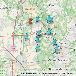 Mappa Via Conciliazione, 20824 Lazzate MB, Italia (3.04636)