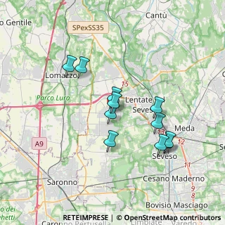 Mappa Via Conciliazione, 20824 Lazzate MB, Italia (3.11182)