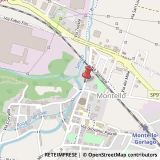 Mappa Via Dell'Assunzione, 4, 24060 Montello, Bergamo (Lombardia)
