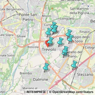Mappa Via Andrea Galetti, 24048 Treviolo BG, Italia (1.55083)