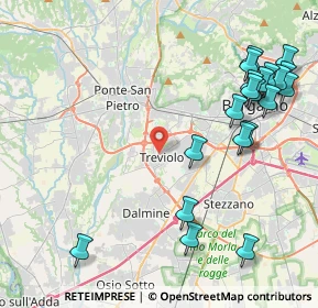 Mappa Via Andrea Galetti, 24048 Treviolo BG, Italia (5.185)