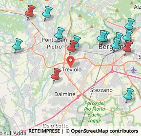 Mappa Via Andrea Galetti, 24048 Treviolo BG, Italia (4.90333)