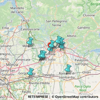 Mappa Via Andrea Galetti, 24048 Treviolo BG, Italia (10.03273)