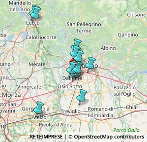 Mappa Via Andrea Galetti, 24048 Treviolo BG, Italia (10.605)