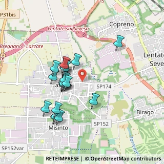 Mappa Via Libertà, 20824 Lazzate MB, Italia (0.8)