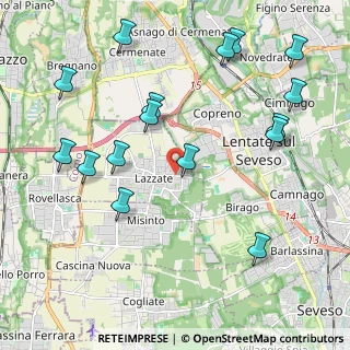 Mappa Via Libertà, 20824 Lazzate MB, Italia (2.40813)