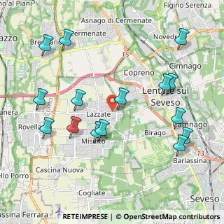 Mappa Via Libertà, 20824 Lazzate MB, Italia (2.29133)