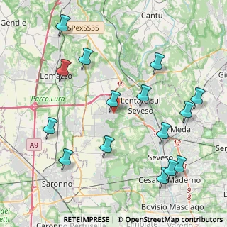 Mappa Via Libertà, 20824 Lazzate MB, Italia (4.83933)