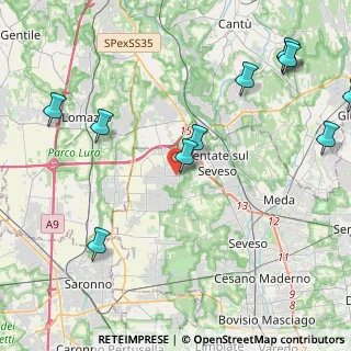 Mappa Via Libertà, 20824 Lazzate MB, Italia (6.02231)