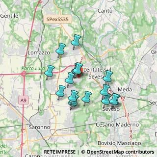 Mappa Via Libertà, 20824 Lazzate MB, Italia (2.93)