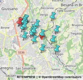 Mappa Via Privata Giovanni Boccaccio, 20841 Carate Brianza MB, Italia (1.5525)