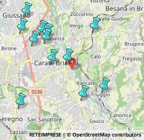 Mappa Via Privata Giovanni Boccaccio, 20841 Carate Brianza MB, Italia (2.29833)