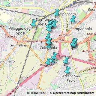 Mappa Piazza Emanuele Filiberto, 24126 Bergamo BG, Italia (0.872)