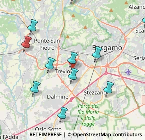 Mappa Via Garibaldi, 24048 Treviolo BG, Italia (4.93)