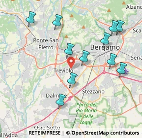 Mappa Via Giacomo Matteotti, 24048 Treviolo BG, Italia (4.14)