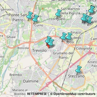 Mappa Via Garibaldi, 24048 Treviolo BG, Italia (2.75538)