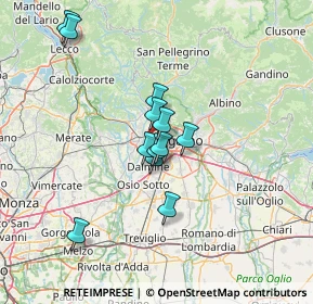 Mappa Via Garibaldi, 24048 Treviolo BG, Italia (10.73083)