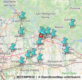 Mappa Via Garibaldi, 24048 Treviolo BG, Italia (14.83467)