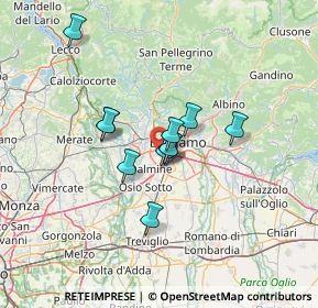 Mappa Via Garibaldi, 24048 Treviolo BG, Italia (9.42455)