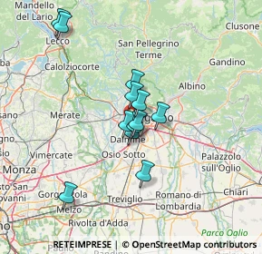 Mappa Via A. Dolci, 24048 Treviolo BG, Italia (10.615)