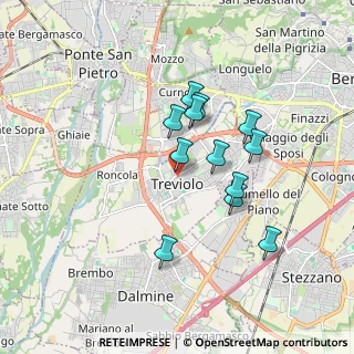 Mappa Via A. Dolci, 24048 Treviolo BG, Italia (1.47)
