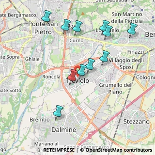 Mappa Via Antonietta Arioli Dolci, 24048 Treviolo BG, Italia (2.08)