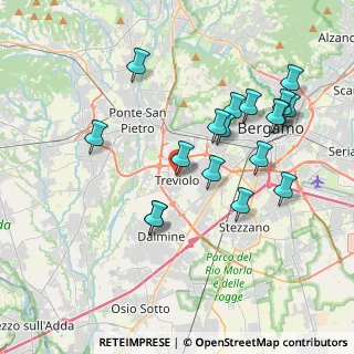 Mappa Via Antonietta Arioli Dolci, 24048 Treviolo BG, Italia (3.87)