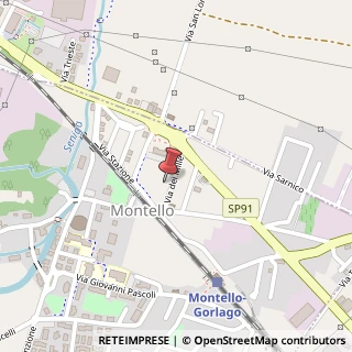 Mappa Via dei Mille, 5, 24060 Montello, Bergamo (Lombardia)
