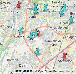 Mappa Via Tasso T., 24048 Treviolo BG, Italia (2.4525)