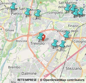 Mappa Via Tasso T., 24048 Treviolo BG, Italia (2.6325)