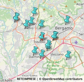 Mappa Via Tasso T., 24048 Treviolo BG, Italia (3.456)