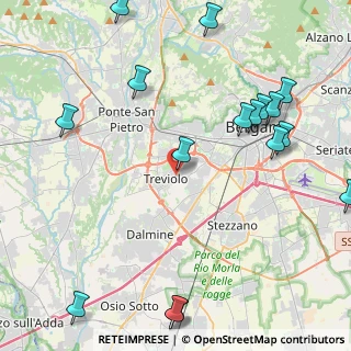Mappa Via Tasso T., 24048 Treviolo BG, Italia (5.64063)