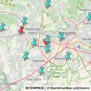 Mappa Via Tasso T., 24048 Treviolo BG, Italia (4.84333)