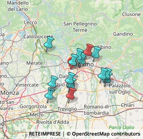 Mappa Via Tasso T., 24048 Treviolo BG, Italia (10.52857)