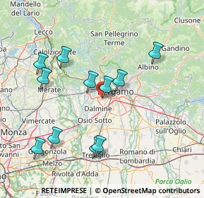 Mappa Via Tasso T., 24048 Treviolo BG, Italia (15.34182)