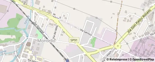 Mappa San Paolo d’Argon