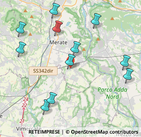 Mappa Via Salette, 23878 Verderio superiore LC, Italia (4.68545)