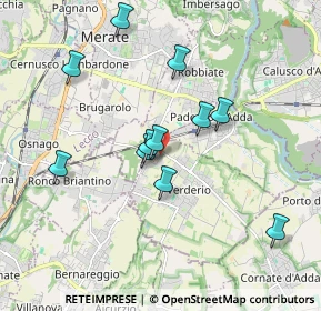 Mappa Via Salette, 23878 Verderio superiore LC, Italia (1.69636)
