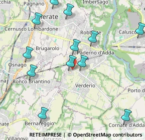 Mappa Via Salette, 23878 Verderio superiore LC, Italia (2.64357)