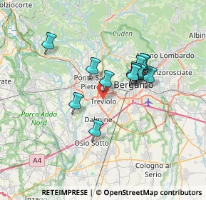 Mappa Via Molino, 24048 Treviolo BG, Italia (5.49385)