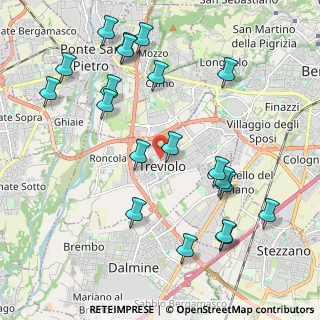 Mappa Via Molino, 24048 Treviolo BG, Italia (2.3535)