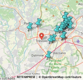 Mappa Via Molino, 24048 Treviolo BG, Italia (4.0205)