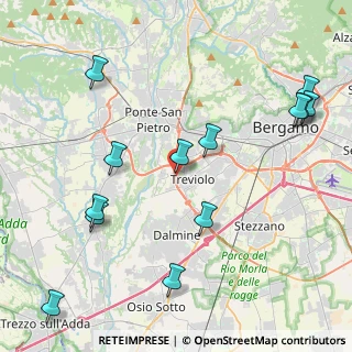 Mappa Via Nelson Mandela, 24048 Treviolo BG, Italia (5.34643)