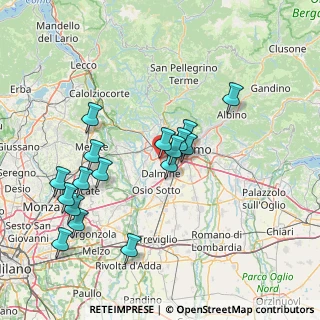 Mappa Via Nelson Mandela, 24048 Treviolo BG, Italia (15.00471)