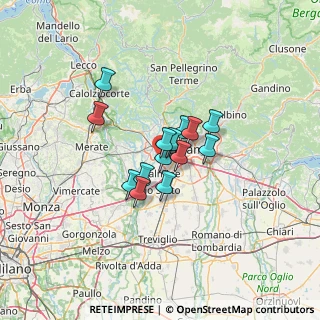 Mappa Via Nelson Mandela, 24048 Treviolo BG, Italia (8.15)