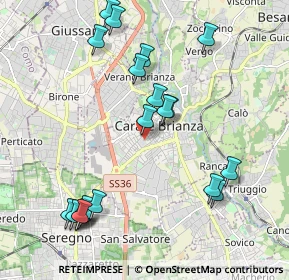 Mappa Entrata, 20841 Carate Brianza MB, Italia (2.252)